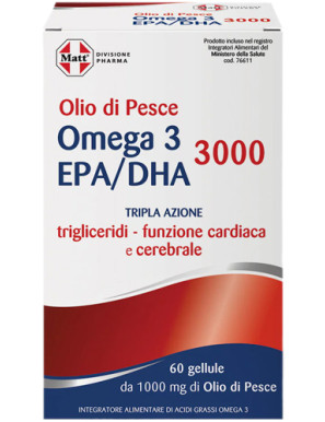 MATT OMEGA 3 EPA/DHA 3000 CELLULE G.76,5
