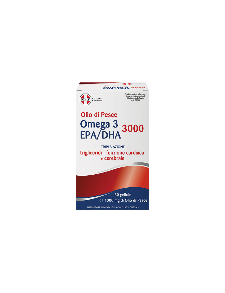 MATT OMEGA 3 EPA/DHA 3000 CELLULE G.76,5