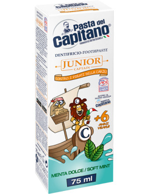 PASTA DEL CAPITANO DENT.JUNIOR ML.75