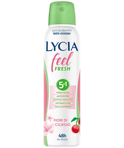 LYCIA DEO SPRAY FEEL FRESH FIORI DI CILIEGIO ML.150