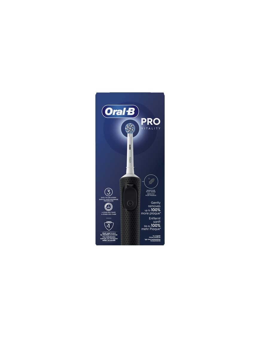 ORAL-B SPAZ.VITALITY PRO BLACK SENSITIVE HBOX