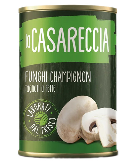 LA CASARECCIA FUNGHI CHAMPIGNONS TAGLIATI GR.390
