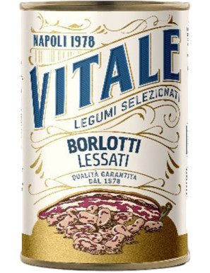 VITALE FAGIOLI BORLOTTI G.400 LATTA
