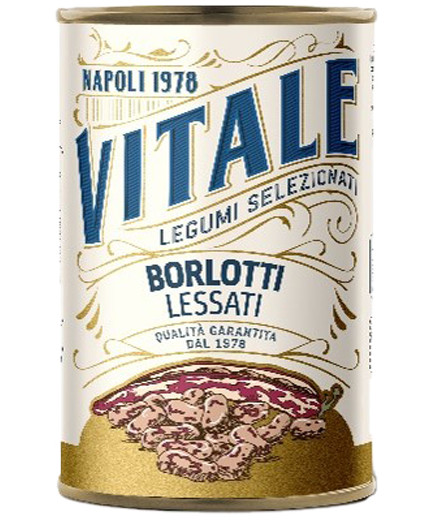 VITALE FAGIOLI BORLOTTI G.400 LATTA