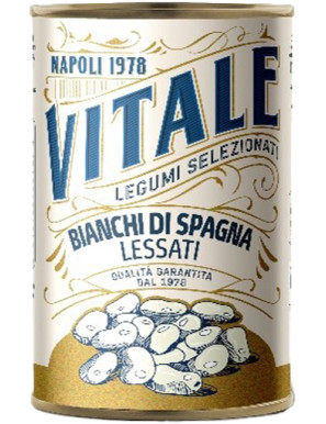 VITALE FAGIOLI BIANCHI DI SPAGNA G.400 LATTA