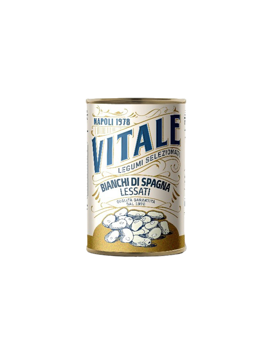 VITALE FAGIOLI BIANCHI DI SPAGNA G.400 LATTA