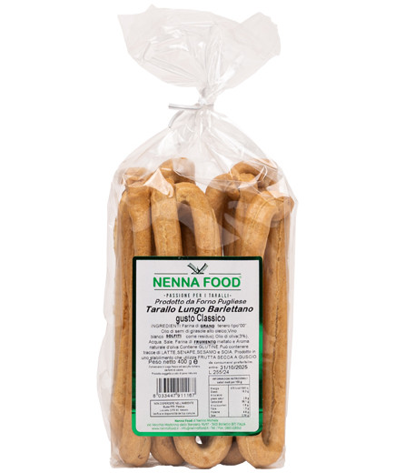 NENNA FOOD TARALLI LUNGHI BARLETTANI CLASSICI G.400