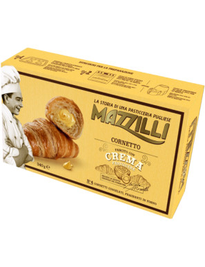 MAZZILLI CORNETTI CREMA PR/FORNO X 4 GR 340