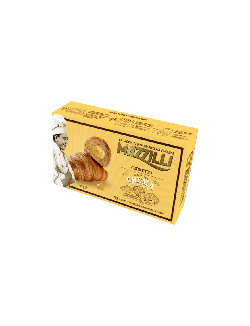 MAZZILLI CORNETTI CREMA PR/FORNO X 4 GR 340
