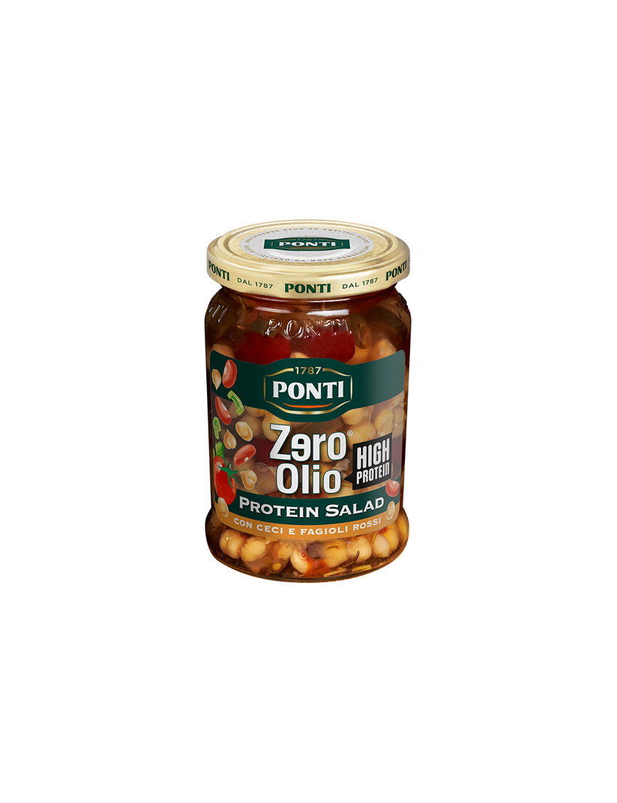 PONTI PROTEIN SALAD CECI E FAGIOLI G.285 ZERO OLIO