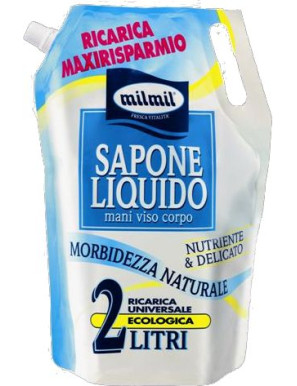 Mil Mil Sapone Liquidido Busta Maxi lt.2