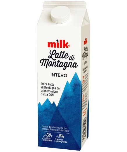 Milk Latte Di Montagna Lunga Conservazione lt.1 Intero