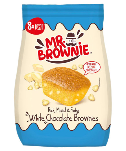 VICENZI MR.DAY BROWNIES WHITE AL CIOCC.BIANCO G.210