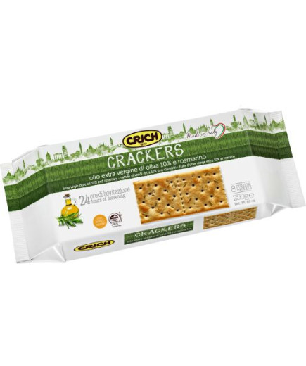 CRICH CRACKERS OLIO EXTRAVERG.& ROSMARINO G.250