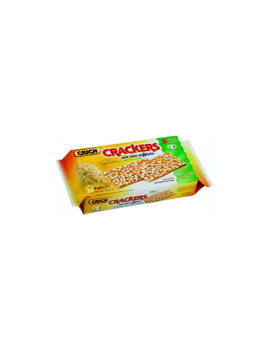 Crich Crackers Con Riso Soffiato gr.240