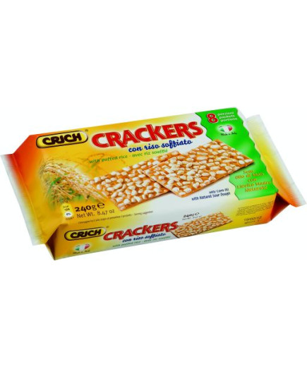 Crich Crackers Con Riso Soffiato gr.240