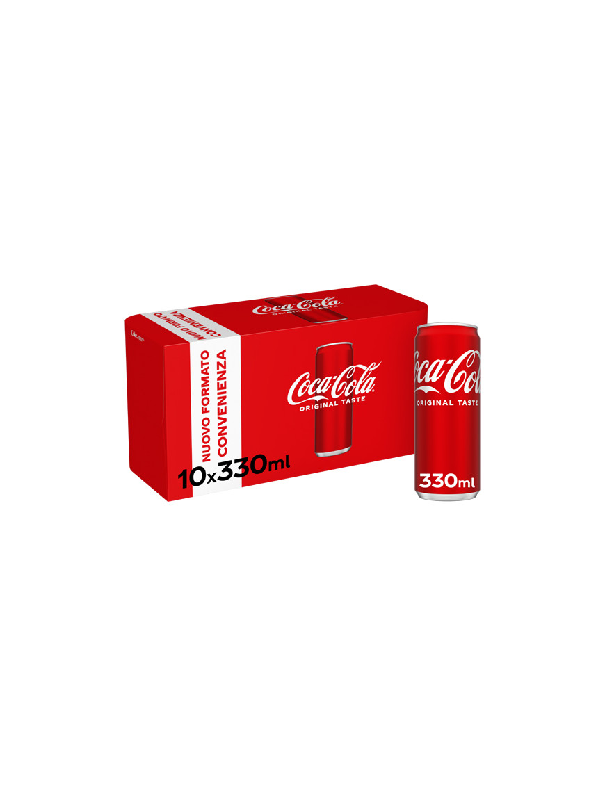 COCA COLA LATTINA SLEEK CL.33 X10