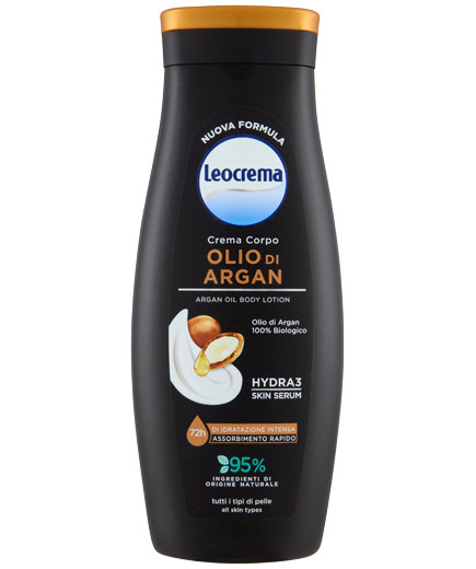 LEOCREMA FLUIDA ALL&apos OLIO DI ARGAN ML.400