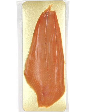 L&apos INEDITO SALMONE NORV.PREAF.AFFUM. S/NERO KG. 1,1   *6