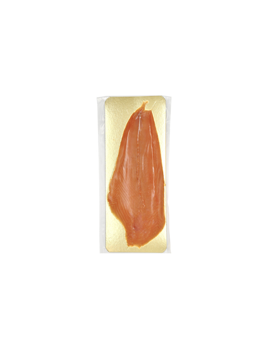 L&apos INEDITO SALMONE NORV.PREAF.AFFUM. S/NERO KG. 1,1   *6