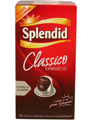 Splendid Capsule Classico (10 Capsule) Compatibile Nespresso