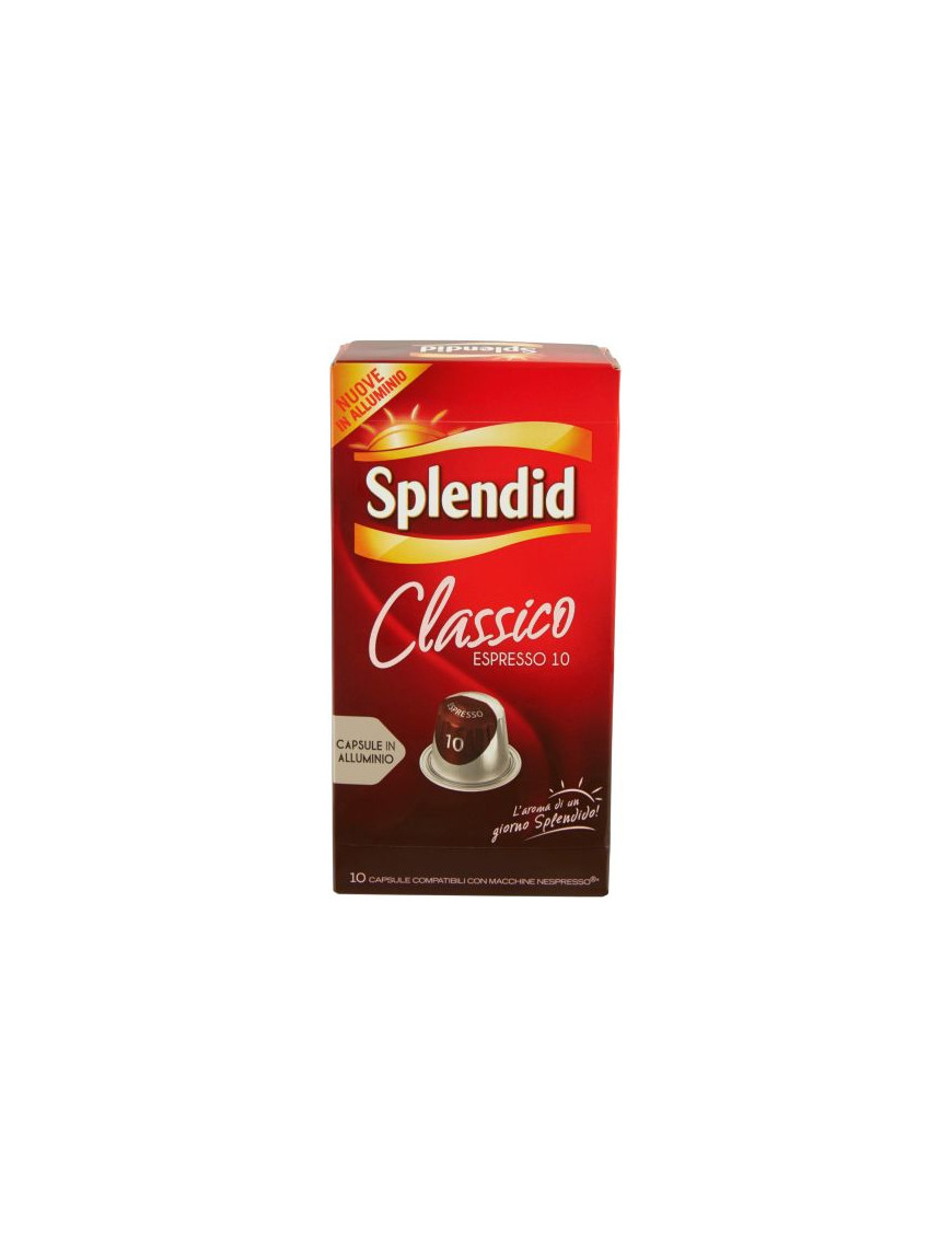 Splendid Capsule Classico (10 Capsule) Compatibile Nespresso