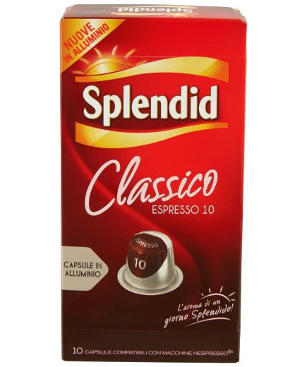 Splendid Capsule Classico (10 Capsule) Compatibile Nespresso