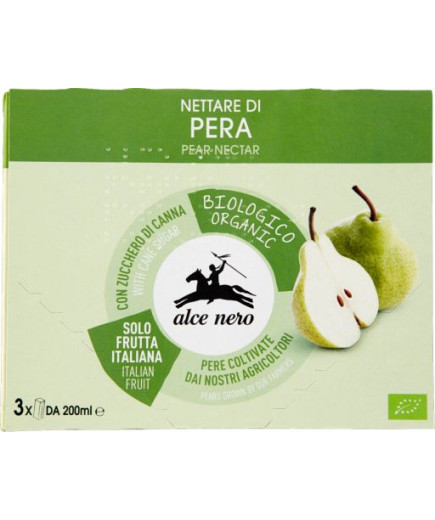 ALCE NERO NETTARE PERA ML.200X3  BIO BRIK