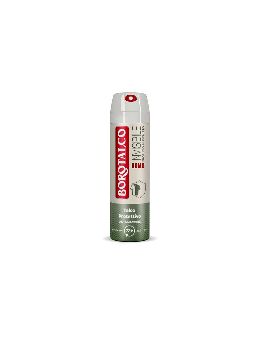 BOROTALCO DEO SPRAY UOMO INVISIBILE DRY ML.150