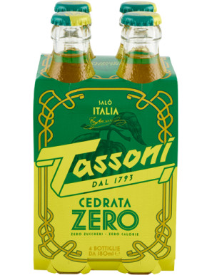 TASSONI CEDRATA ZERO ML.180X4