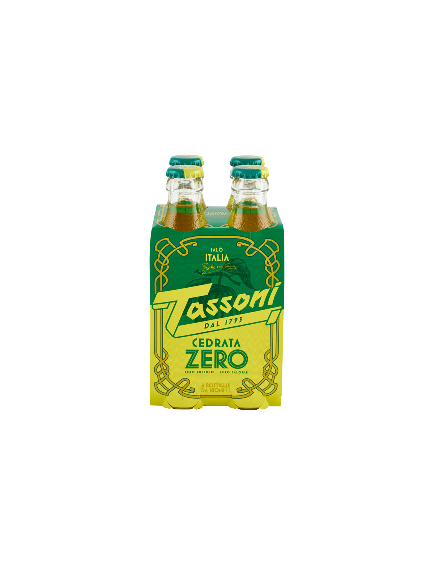 TASSONI CEDRATA ZERO ML.180X4
