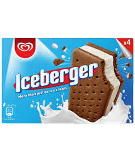 ALGIDA ICEBERGER BISCOTTO X4G.268