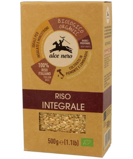 Alce Nero Riso Integrale BIO gr.500