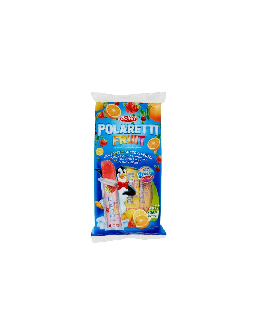 POLARETTI FRUIT BOYS ML.42 X10 C/SORPRESA    -GREEN-