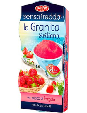 DOLFIN SENSO FREDDO GRANITA FRAGOLA G.100X2