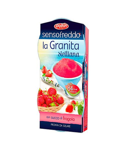 DOLFIN SENSO FREDDO GRANITA FRAGOLA G.100X2