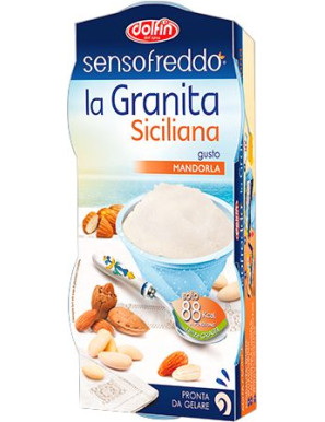 DOLFIN SENSO FREDDO GRANITA MANDORLA G.100X2