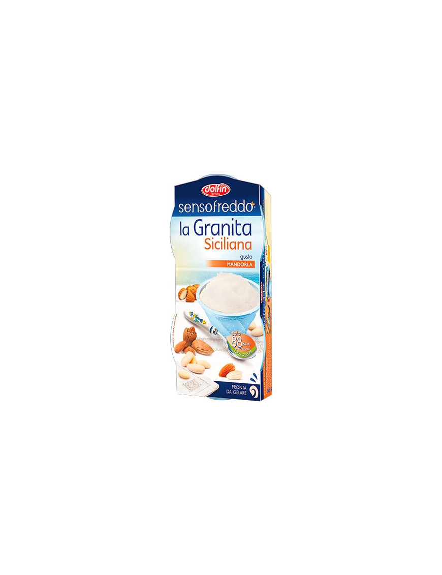DOLFIN SENSO FREDDO GRANITA MANDORLA G.100X2