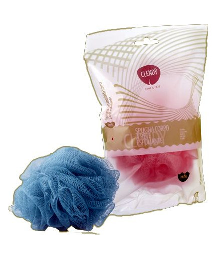 CLENDY SPUGNA CORPO RETE ESFOGLIANTE (ROSA/VERDE/GIALLO/BLU)
