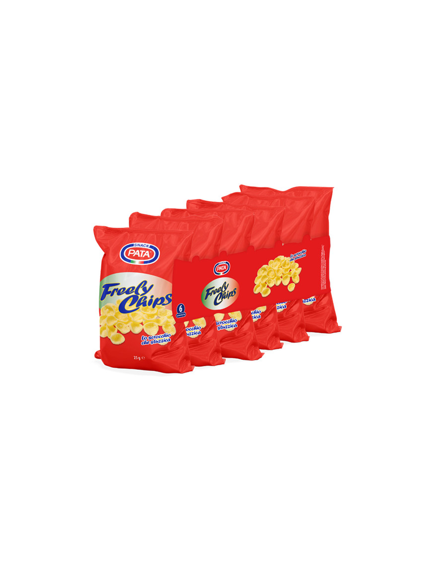 PATA FREELY CHIPS G.25X6MULTIPACK