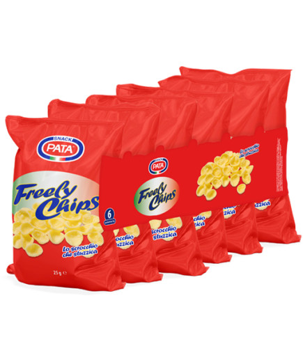 PATA FREELY CHIPS G.25X6MULTIPACK