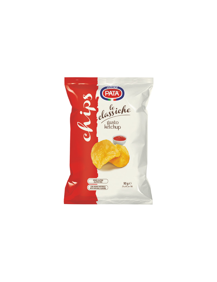PATA PATATINA KETCHUP G.90 BUSTA METALLIZZATA