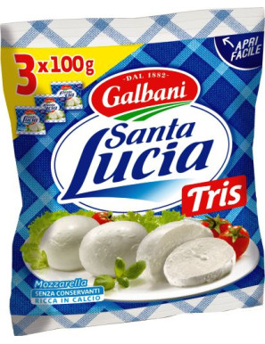 GALBANI MOZZARELLA SANTA LUCIA G.100X3