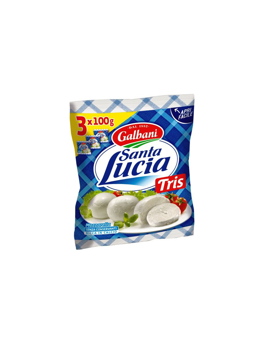 GALBANI MOZZARELLA SANTA LUCIA G.100X3