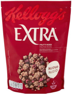 Kellogg'S Extra Red Berries gr.375 -Frutti Rossi-