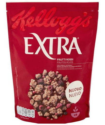 Kellogg'S Extra Red Berries gr.375 -Frutti Rossi-