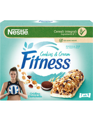 NESTLE&apos  FITNESS BARRETTA COOKIES&amp CREAM G.23,5X4