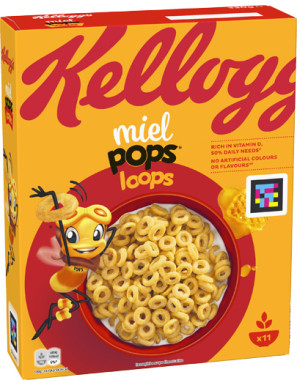 KELLOGG&apos S MIEL POPS ANELLINI G.330