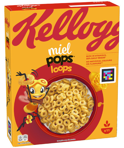 KELLOGG&apos S MIEL POPS ANELLINI G.330