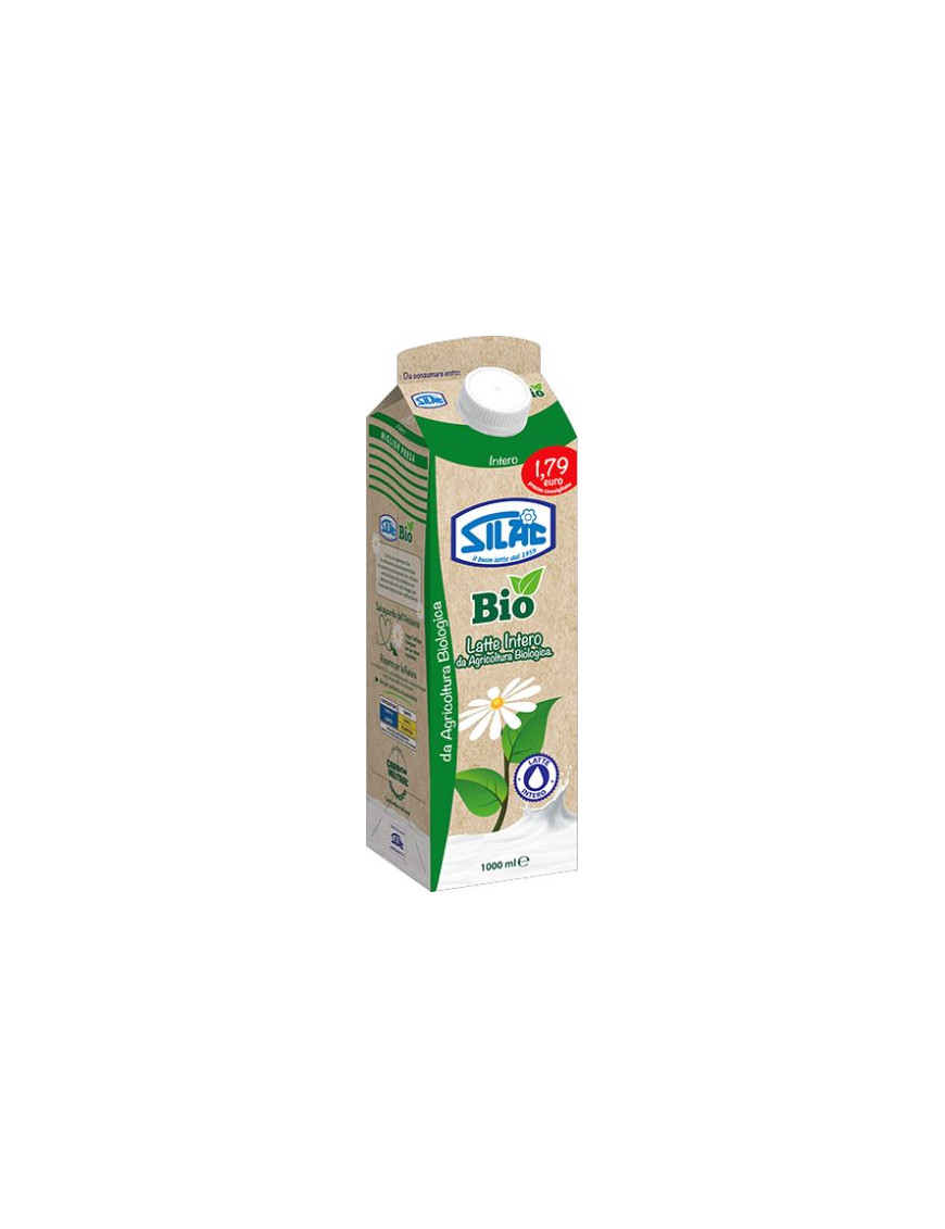 Silac Latte Fresco Intero Bio lt.1